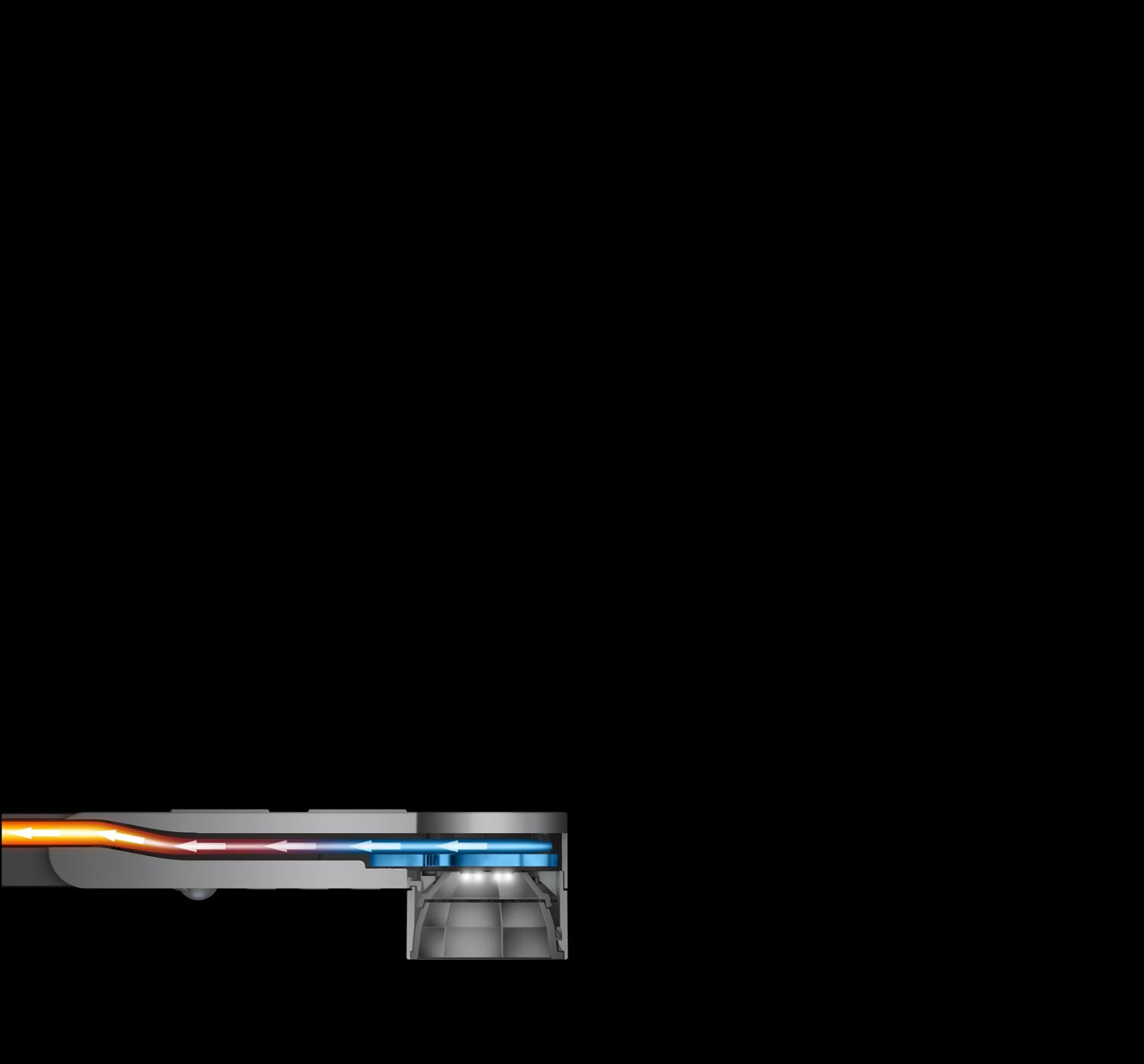 Graphic of Heat Pipe cooling technology